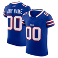 Choea Custom B.Bills Royal Vapor F.U.S.E. Elite Stitched Jerseys