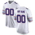 Choea Custom B.Bills White Alternate Game Stitched Jerseys