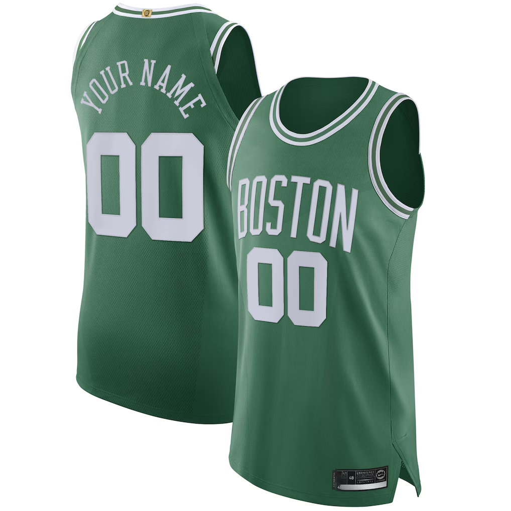 Choea Custom B.Celtics Green 202021 Authentic Jerseys - Icon Edition