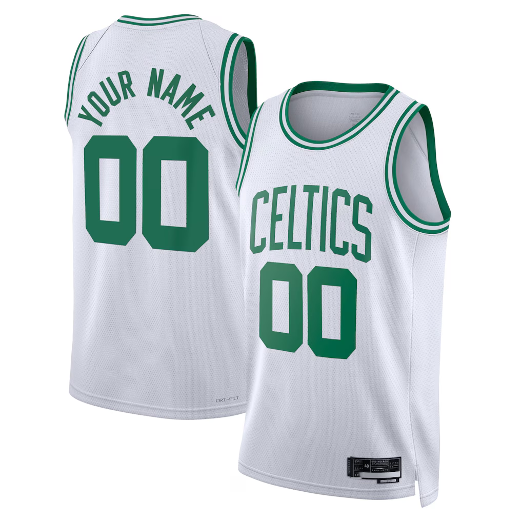 Choea Custom B.Celtics White Swingman Jerseys - Association Edition