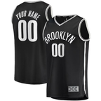 Choea Custom B.Nets Black Fast Break Replica Jerseys - Icon Edition