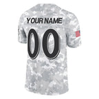 Choea Custom B.Ravens Arctic Camo Salute to Service Limited Any Name & Numbers Stitched Jerseys