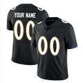 Choea Custom B.Ravens Black Replica Limited Game Stitched Jerseys