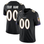 Choea Custom B.Ravens Black Vapor F.U.S.E. Limited Any Name & Numbers Stitched Jerseys