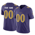 Choea Custom B.Ravens Purple Vapor F.U.S.E. Limited Game Any Name & Numbers Stitched Jerseys