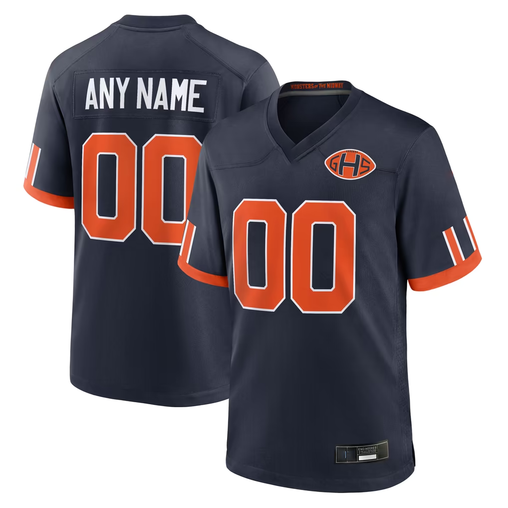 Choea Custom C.Bears Navy 2026 Rivalries Collection Game Stitched Jerseys