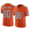 Choea Custom C.Bears Orange Alternate Vapor Limited Home Game Any Name & Numbers Stitched Jerseys