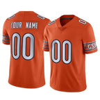 Choea Custom C.Bears Orange Alternate Vapor Limited Home Game Any Name & Numbers Stitched Jerseys