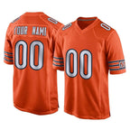 Choea Custom C.Bears Orange Home Game Any Name & Numbers Stitched Jerseys