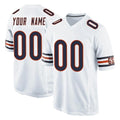 Choea Custom C.Bears White Home Game Any Name & Numbers Stitched Jerseys