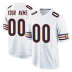 Choea Custom C.Bears White Home Game Any Name & Numbers Stitched Jerseys