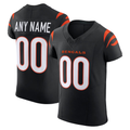 Choea Custom C.Bengals Black Team Vapor F.U.S.E. Elite Stitched Jerseys