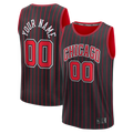 Choea Custom Chicago BullsC.Bulls Black Fast Break Jerseys - Icon Edition