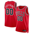 Choea Custom C.Bulls Red Swingman Jerseys - Icon Edition