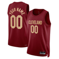 Choea Custom C.Cavaliers Burgundy Swingman Jerseys - Icon Edition