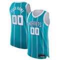 Choea Custom C.Hornets  Teal 202021 Authentic Jerseys - Icon Edition