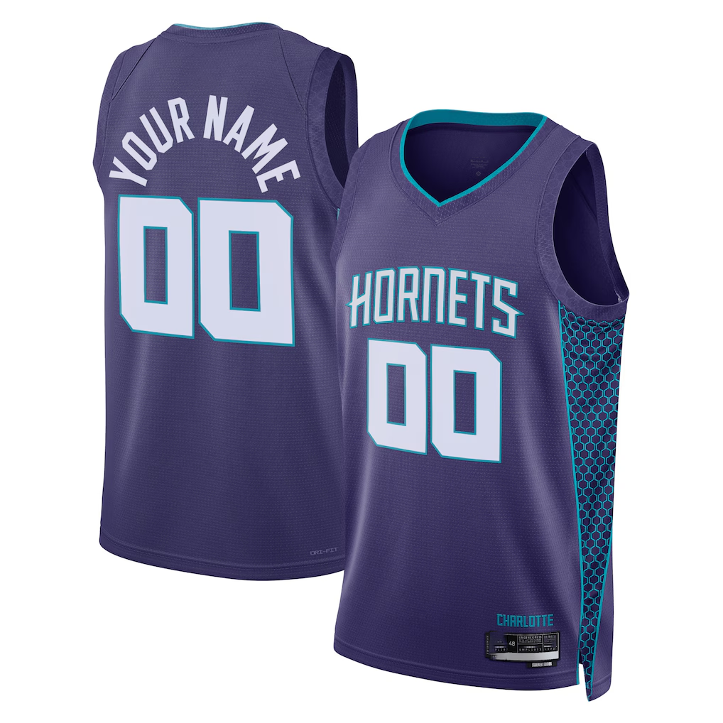 Choea Custom C.Hornets Teal 202223 Swingman Jerseys - Statement Edition