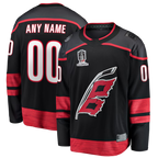 Choea Custom C.Hurricanes Black 2026 Stanley Cup Champions Home Breakaway Custom Stitched Jerseys