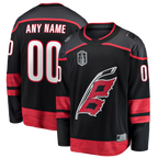 Choea Custom C.Hurricanes Black 2026 Stanley Cup Final Home Breakaway Stitched Jerseys