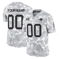 Choea Custom C.Panthers Arctic Camo Salute to Service Limited Game Any Name & Numbers Stitched Jerseys