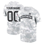 Choea Custom C.Panthers Arctic Camo Salute to Service T-Shirt Hoodies Any Name & Numbers Stitched Jerseys