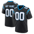 Choea Custom C.Panthers Black Home Game Any Name & Numbers Stitched Jerseys