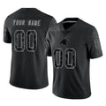 Choea Custom C.Panthers Black Limited Reflective Game Any Name & Numbers Stitched Jerseys