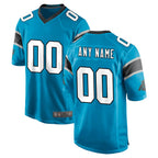 Choea Custom C.Panthers Blue Game Any Name & Numbers Stitched Jerseys