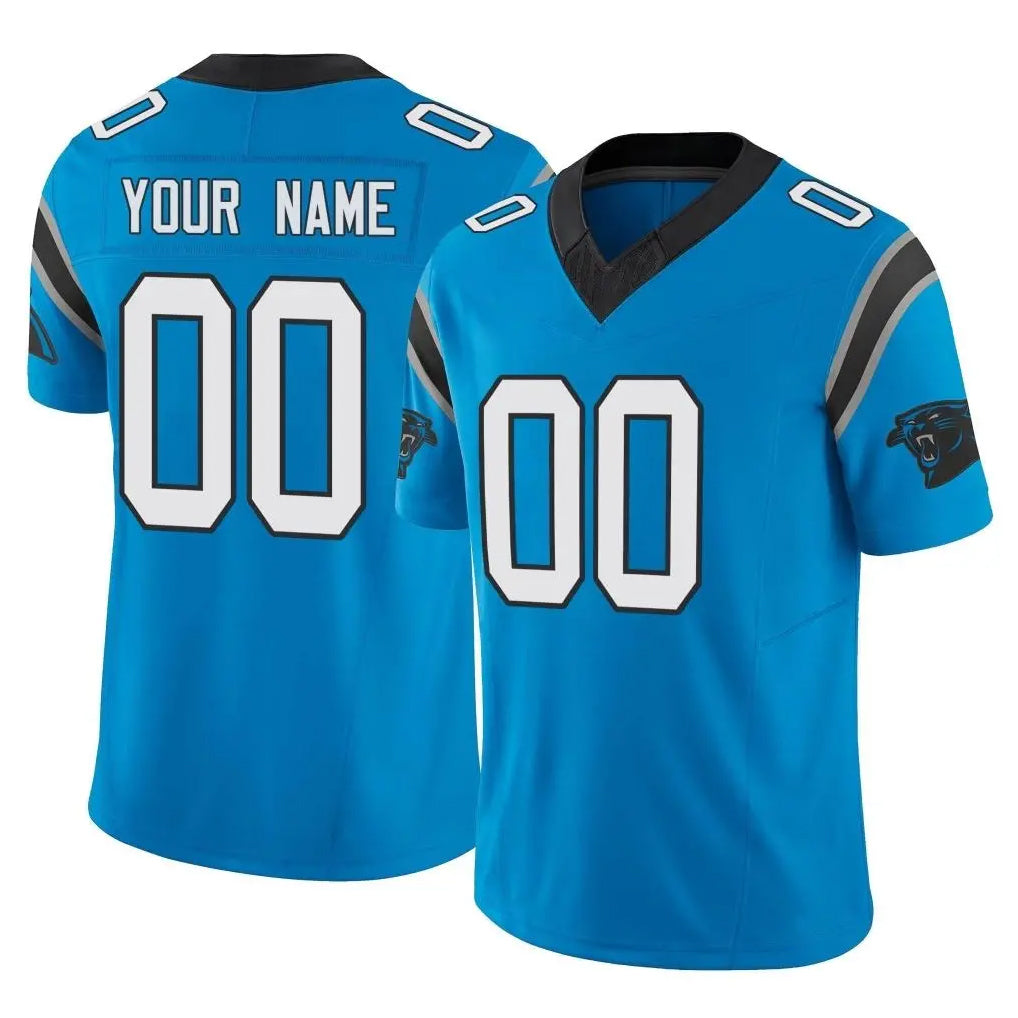 Choea Custom C.Panthers Blue Vapor F.U.S.E. Limited Home Game Any Name & Numbers Stitched Jerseys