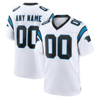 Choea Custom C.Panthers White Home Game Any Name & Numbers Stitched Jerseys