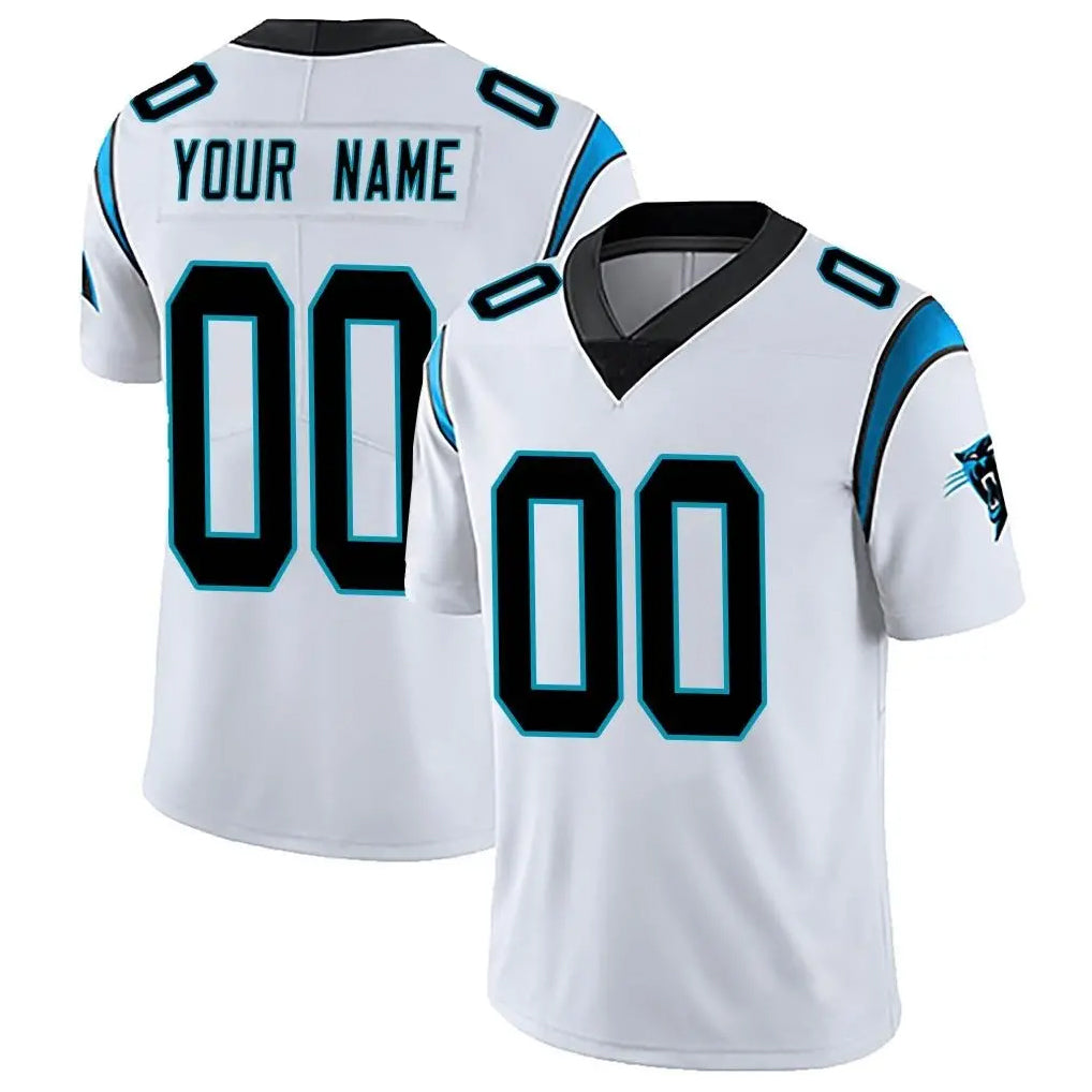 Choea Custom C.Panthers White Vapor Untouchable Limited Game Any Name & Numbers Stitched Jerseys