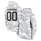 Choea Custom D.Broncos Arctic Camo Salute to Service Hoodies Limited Any Name & Numbers Stitched Jerseys