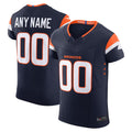 Choea Custom D.Broncos Navy Vapor F.U.S.E. Elite Stitched Jerseys