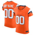 Choea Custom D.Broncos Vapor F.U.S.E. Elite Orange Stitched Jerseys
