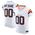 Choea Custom D.Broncos Vapor F.U.S.E. Elite White Stitched Jerseys