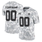 Choea Custom D.Cowboys Arctic Camo Salute to Service Limited Home Game Any Name & Numbers Stitched Jerseys