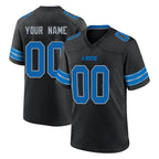 Choea Custom D.Lions Black Alternate Home Game Any Name & Numbers Stitched Jerseys