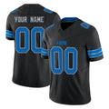 Choea Custom D.Lions Black Alternate Vapor F.U.S.E. Limited Home Game Any Name & Numbers Stitched Jerseys