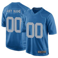 Choea Custom D.Lions Blue Replica Game Alternate Stitched Jerseys