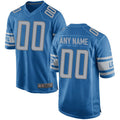 Choea Custom D.Lions Blue Replica Game Stitched Jerseys