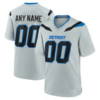 Choea Custom D.Lions Silver 2026 Rivalries Collection Game Jersey
