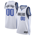 Choea Custom D.Mavericks White Swingman Jerseys - Association Edition