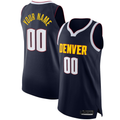 Choea Custom D.Nuggets Navy 2020-21 Authentic Jerseys - Icon Edition