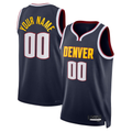 Choea Custom D.Nuggets Navy Swingman Jerseys - Icon Edition