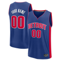 Choea Custom D.Pistons  Blue Fast Break Jerseys - Icon Edition