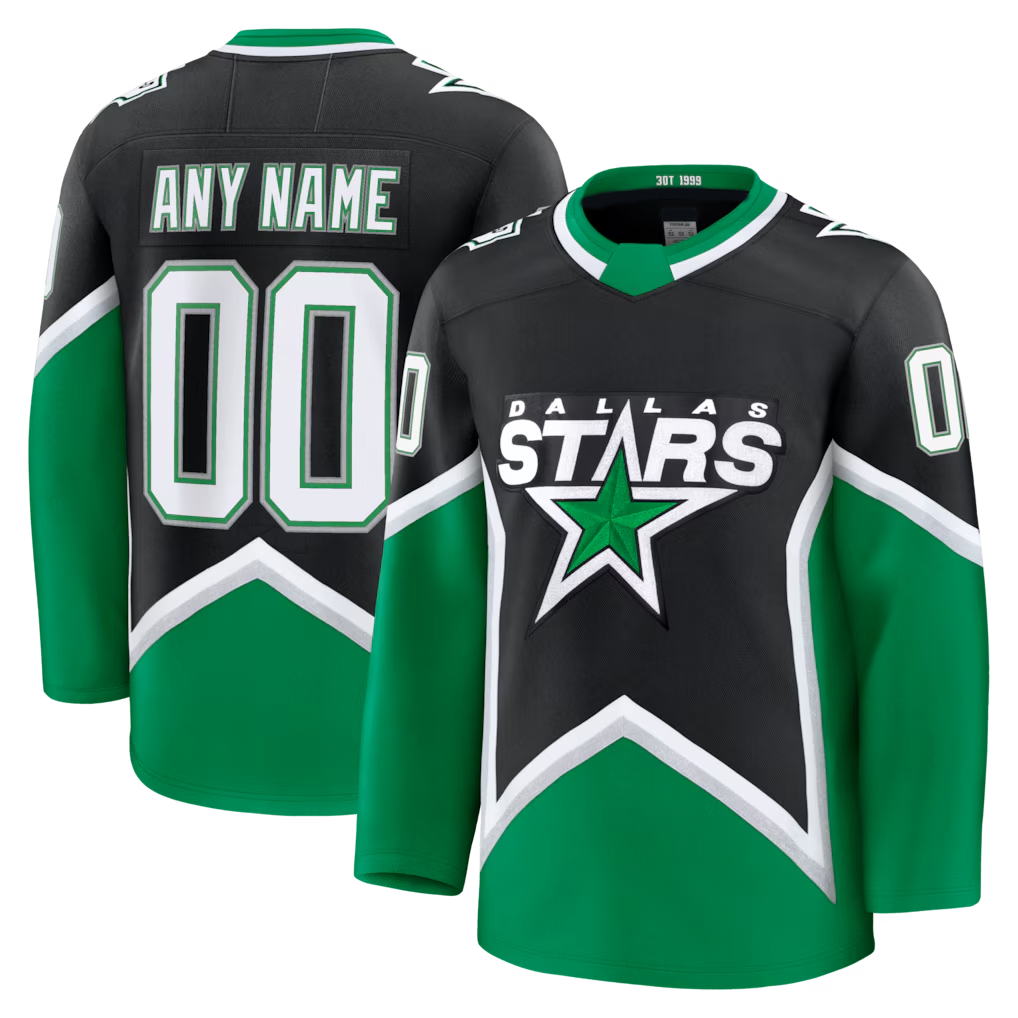 Choea Custom D.Stars Black Alternate Premium Jerseys