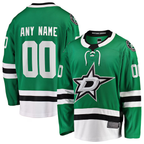 Choea Custom D.Stars Green Home Breakaway Jerseys