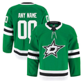 Choea Custom D.Stars Kelly Green Home Authentic Pro Jerseys