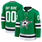 Choea Custom D.Stars Kelly Green Home Premium Jerseys