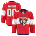 Choea Custom F.Panthers Red Home Authentic Pro Jerseys